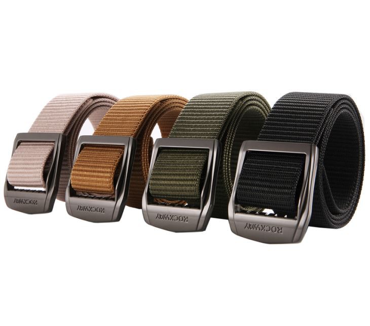 Kev cai logo Mens Tactical Belt
