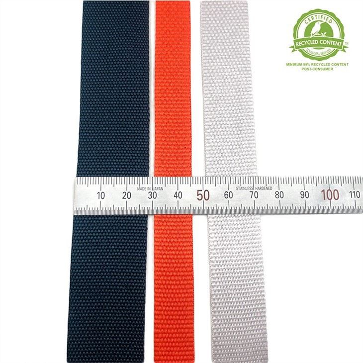 25mm Recycled RPET Webbing