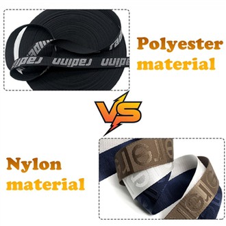 Yuav Ua Li Cas Txawv Nylon Webbing Thiab Polyester Webbing